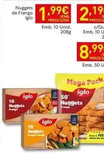 Recheio Iglo - nuggets de frango promoção