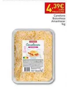 Recheio Amanhecer - canelones bolonhesa promoção