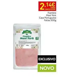 Recheio Casa portuguesa - fiambre maxi york promoção