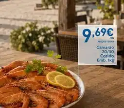 Recheio Camarão 20/30 cozido promoção