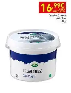 Recheio Queijo creme promoção