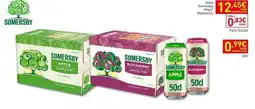 Recheio Somersby - ginebra promoção