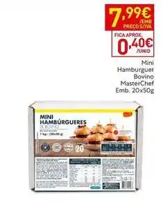 Recheio Masterchef - mini hamburguer bovino promoção