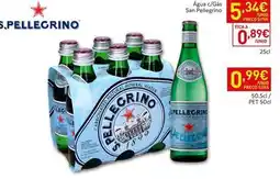 Recheio A+ - agua c/sas san pellegrino promoção