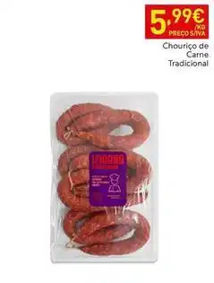 Recheio Izidoro - chouriço de carne tradicional promoção