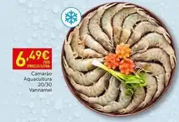 Recheio Aquacultura - camarão 20/30 vannamei promoção