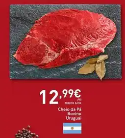 Recheio Chelo da pá bovino uruguai promoção