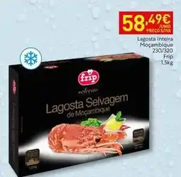 Recheio Frip - lagosta intiera mocambioque promoção