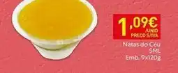 Recheio Natas do céu promoção