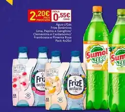 Recheio A+ - lima, pepinos e gengibre/clementina e pimentos rosa promoção