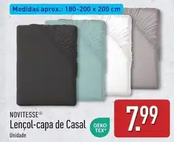 ALDI Lencol-capa de casal promoção
