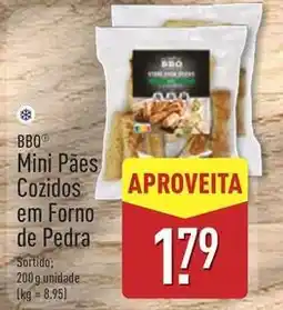 ALDI Mini - paes cozidos em forno de pedra promoção