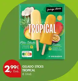 Pingo Doce Pingo doce - gelado sticks promoção