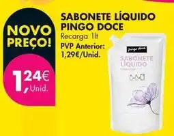 Pingo Doce Pingo doce - sabonete líquido promoção