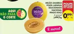 Pingo Doce Pingo doce - melão amarelo poipa laranja selecionado promoção