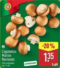 ALDI Cogumelos marron nacionals promoção