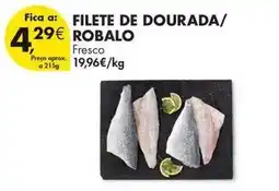 Pingo Doce A+ - filete de dourada/robalo promoção