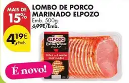 Pingo Doce Elpozo - lombo de porco marinado promoção
