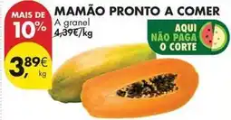 Pingo Doce A+ - mamao pronto a comer promoção