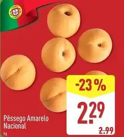 ALDI B! - pêssego amarelo nacional promoção