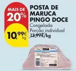 Pingo Doce Pingo doce - posta de maruca promoção
