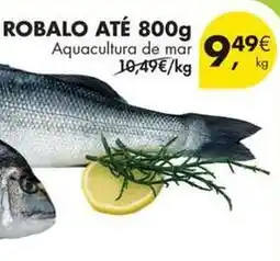 Pingo Doce Aquacultura - robalo até promoção
