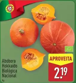 ALDI Nacional - abóbora hokkaido biologica promoção