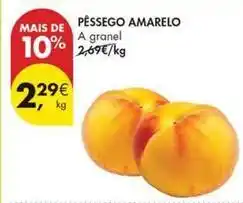 Pingo Doce A+ - pêssego promoção