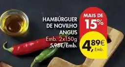 Pingo Doce Angus - hambúrguer de novilho promoção