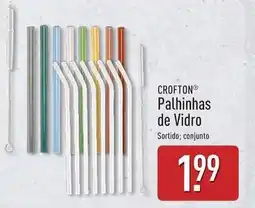 ALDI Palhinhas de vidro promoção