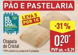 ALDI €co+ - chapata de cristal promoção