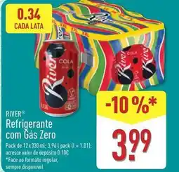 ALDI Xxl - refrigerante com gas zero promoção