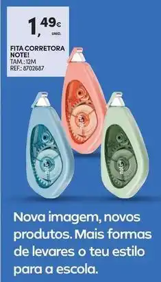 Continente Bom dia A+ - fita corretora promoção