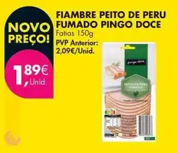 Pingo Doce Pingo doce - fiambre peito de peru promoção