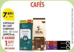 Pingo Doce Corpos danone - cápsulas de café promoção