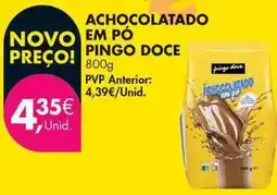 Pingo Doce Pingo doce - achocolatado em po promoção