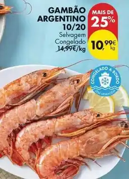Pingo Doce Gambão argentino 10/20 promoção