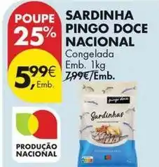 Pingo Doce Pingo doce - sardinha promoção