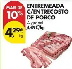 Pingo Doce A+ - entremeada c/entrecosto de porco promoção