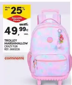 Continente Bom dia Continente - trolley marshmallow promoção