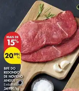Pingo Doce Angus - bife do redondo de novilho angus promoção