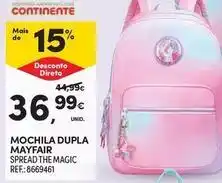 Continente Bom dia Continente - mochila dupla mayfair promoção