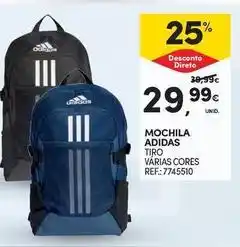 Continente Bom dia Adidas - mochila promoção