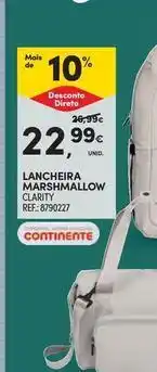 Continente Bom dia Continente - lancheira marshmallow promoção