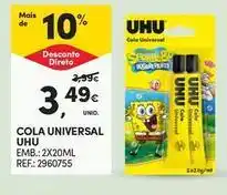 Continente Bom dia Uhu - cola universal promoção