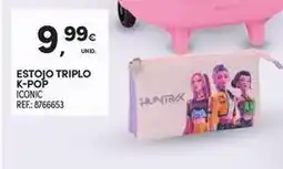 Continente Bom dia Estojo triplo k-pop promoção