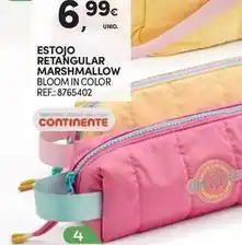 Continente Bom dia Continente - estojo retangular marshmallow promoção