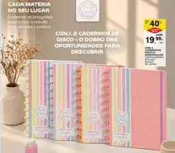 Continente Bom dia Cada materia no seu lugar promoção