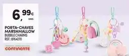 Continente Bom dia Continente - porta-chaves marshmallow bubble charms promoção