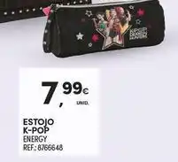 Continente Bom dia Estojo k-pop promoção